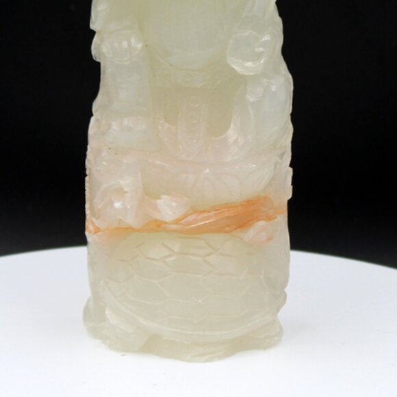 Antique Chinese Soapstone Sculpture - God of Wealth - Picture 3 of 12